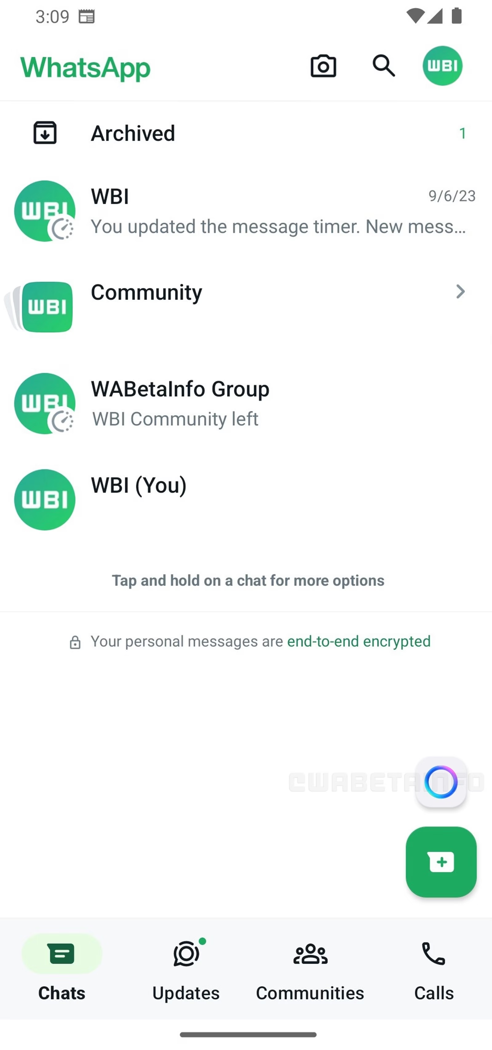 WhatsApp AI chatbot 