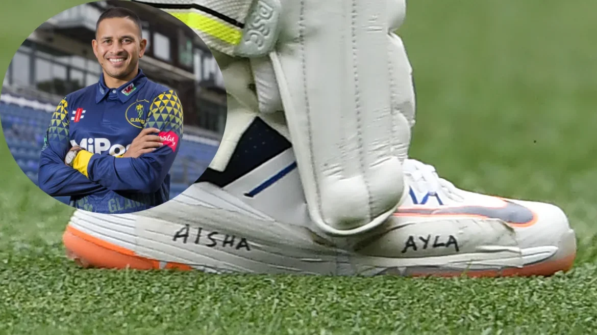 Australia vs Pakistan: Usman Khawaja wears shoes marked with his daughters’ names